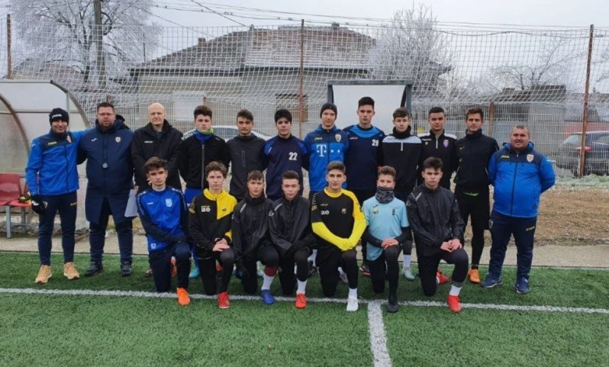 Juniori arădeni, testaţi de FRF pentru convocările la loturi