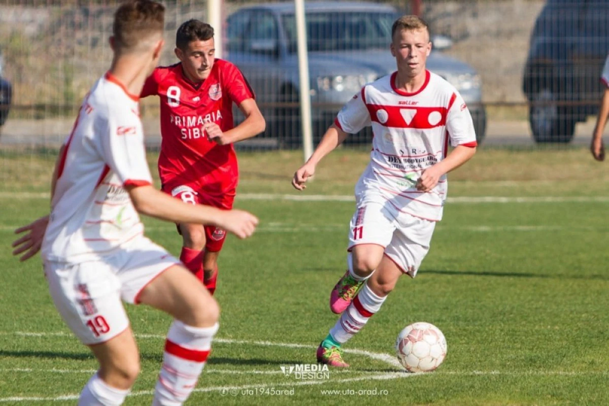 Juniorii Academiei UTA, victorii pe linie în Liga Elitelor