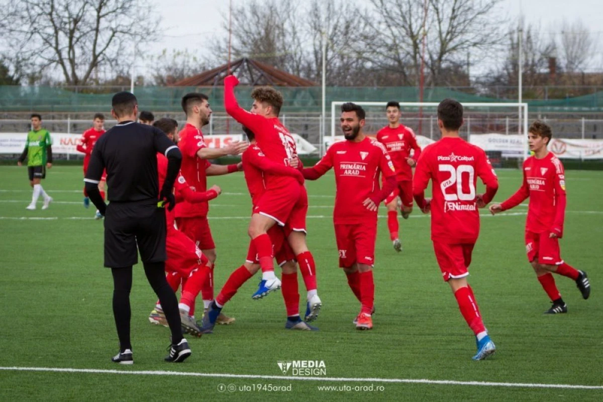 Juniorii mari ai UTA-ei visează la titlu şi....UEFA Youth League!