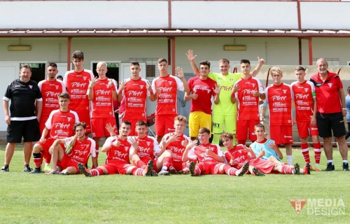 Juniorii roş-albi au luat bronzul, în Liga Elitelor U17