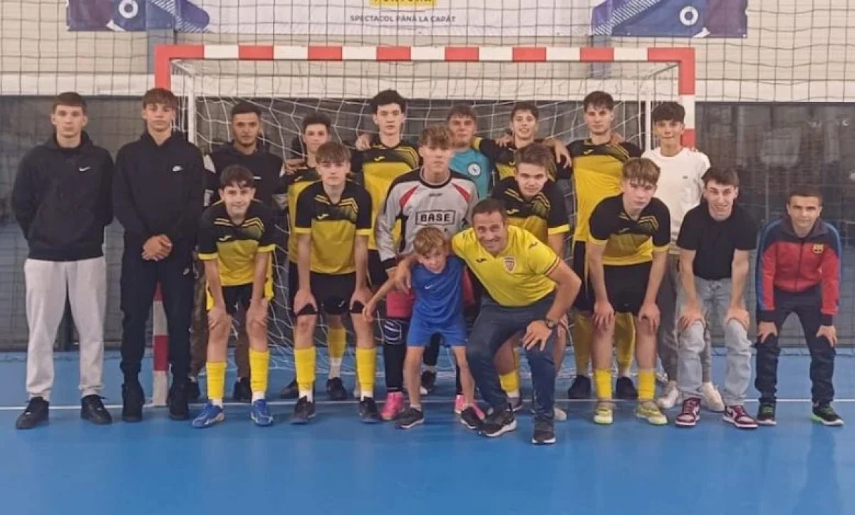 Juniorii Șimandului au debutat cu victorie în noul sezon al Campionatului Național de futsal