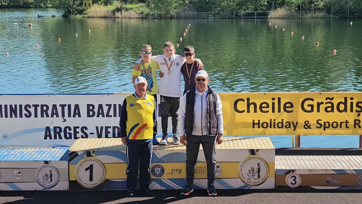 Kaiaciștii Gloriei Arad au urcat de șase ori pe podiumul național al juniorilor (FOTO)