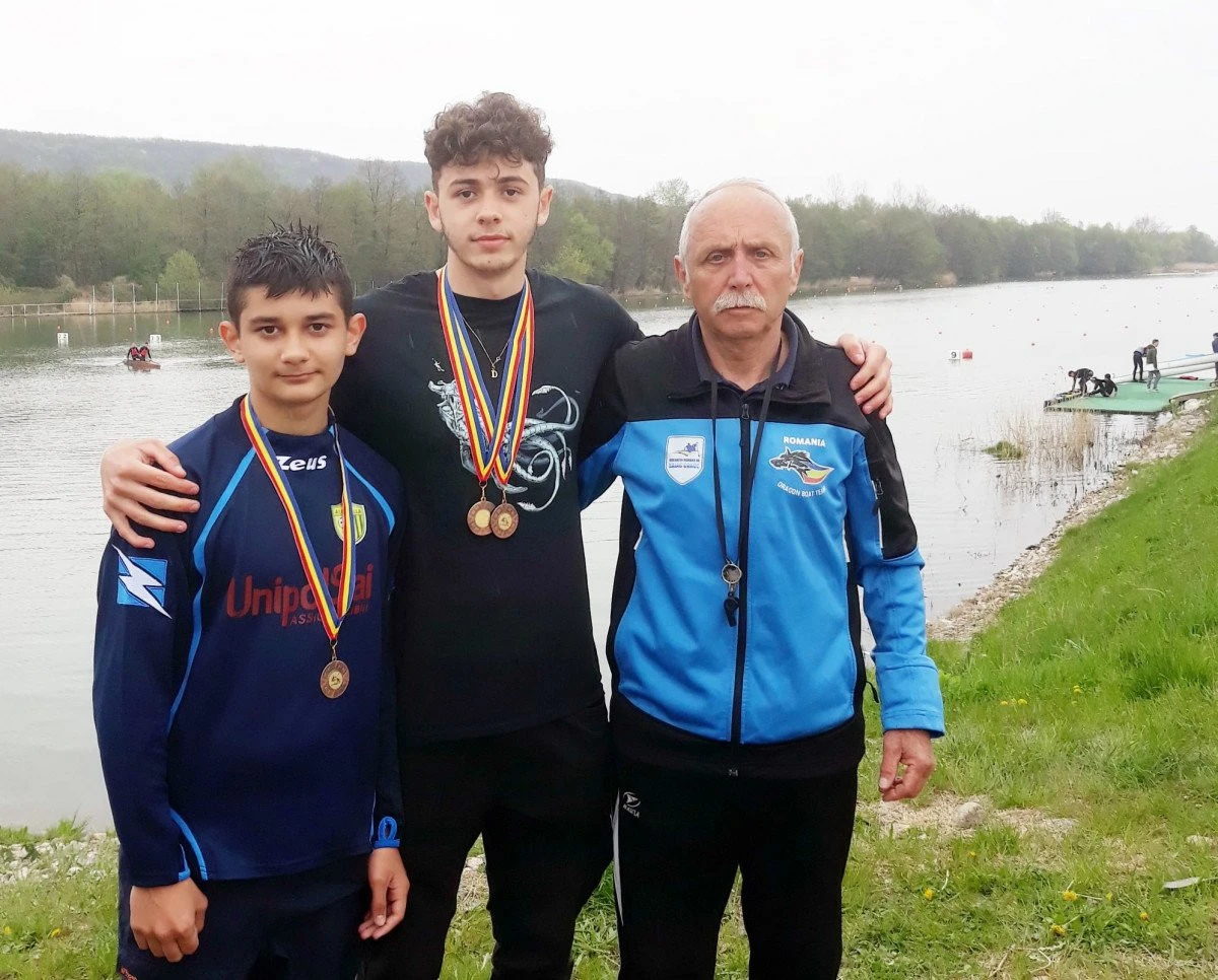 Kaiaciştii juniori de la CSŞ Gloria Arad, de trei ori pe podium la Naţionale
