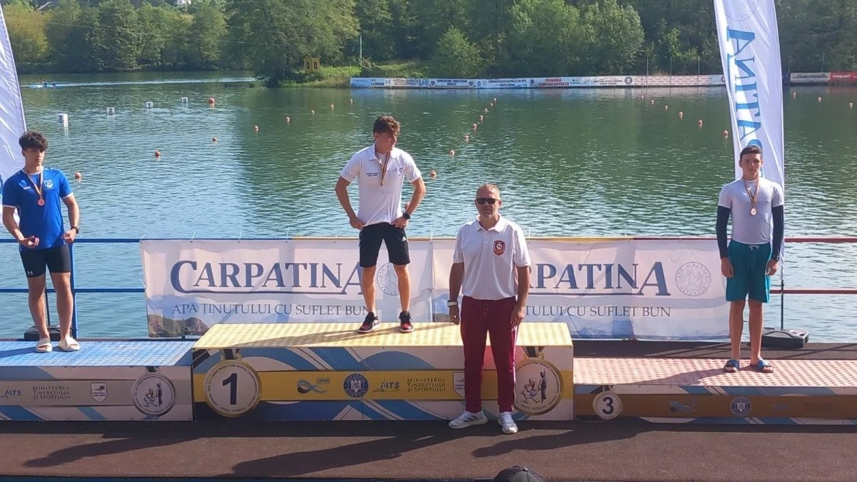 Kaiacistul Marian Boițiu, de la CSM Arad, medaliat cu bronz la Naționalele de primăvară