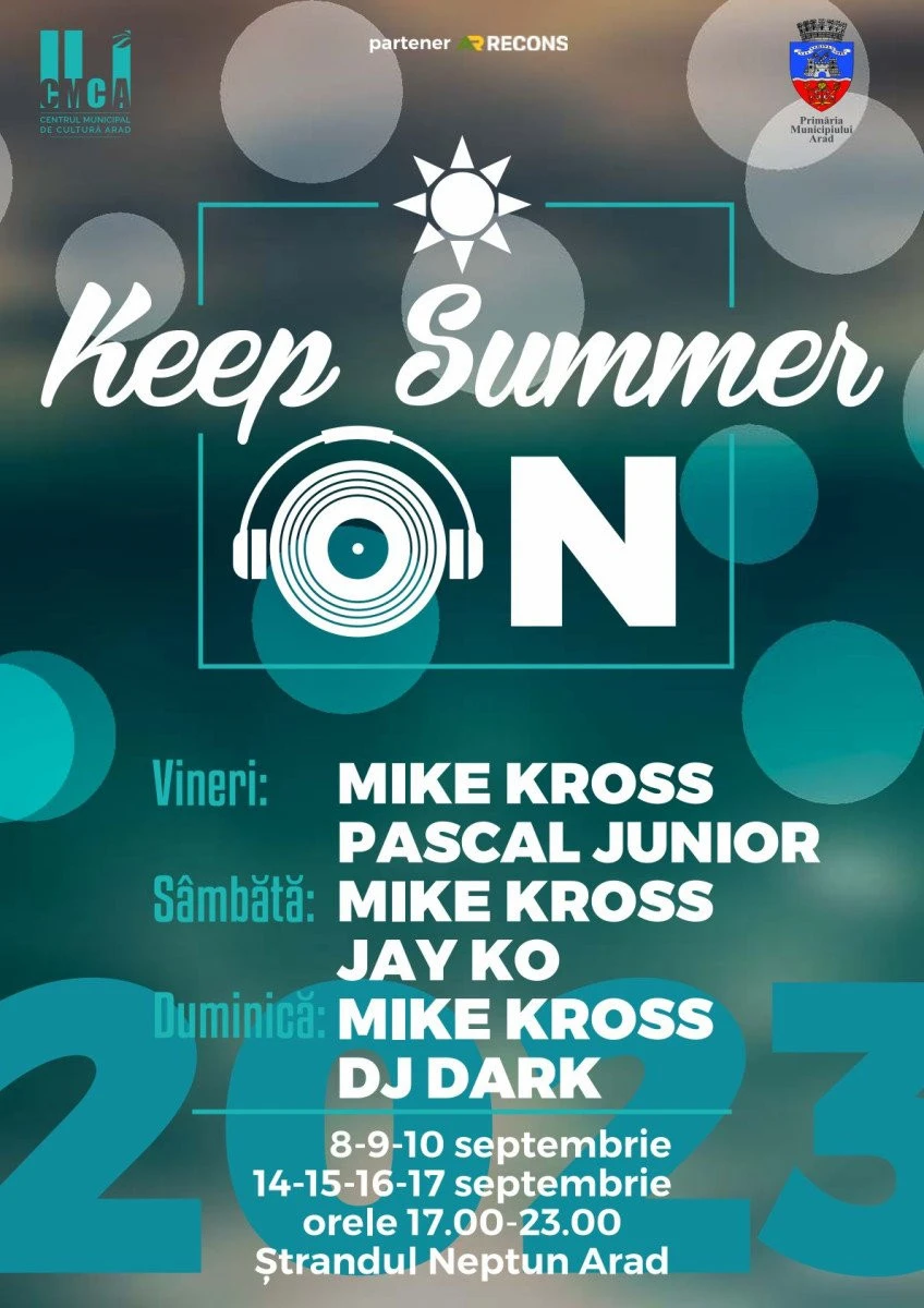 „Keep Summer On” – food&fun, la Ștrandul „Neptun“ din Arad