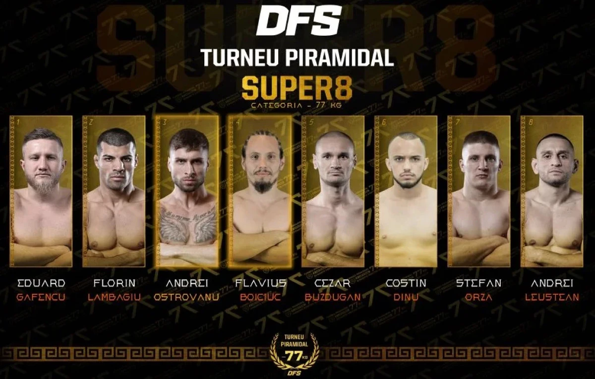 Kick-boxerul arădean Edi Gafencu se bate pentru centură în cel mai tare turneu piramidal din România