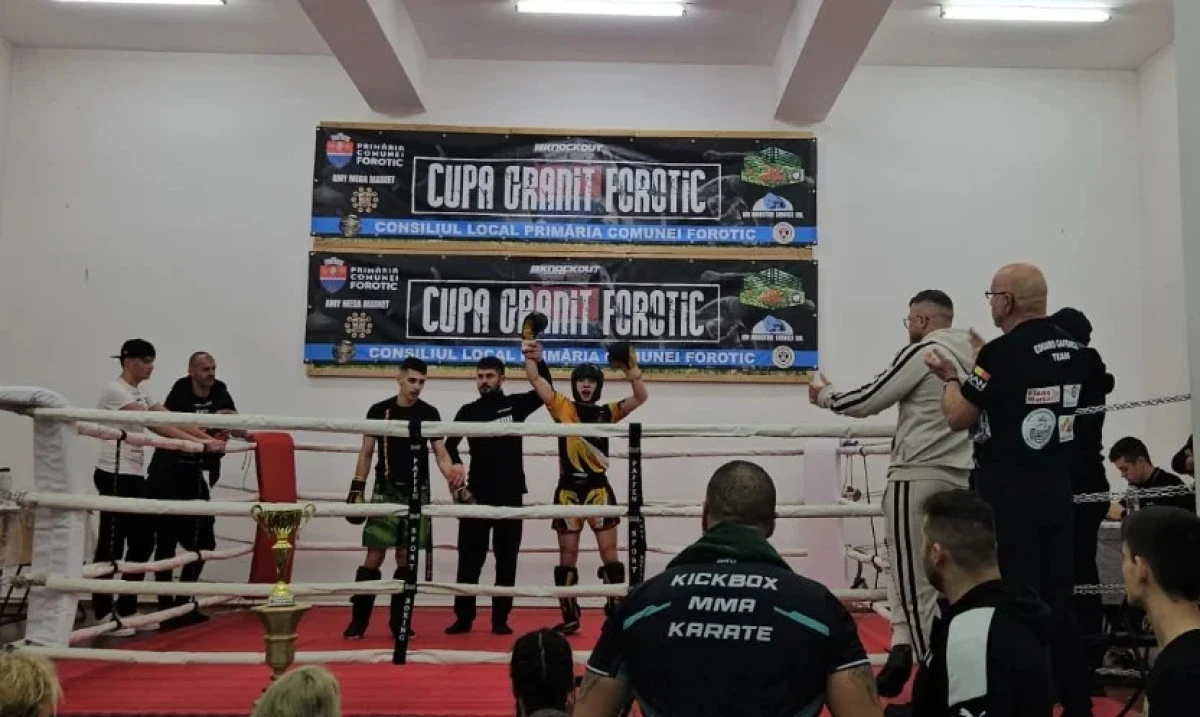 Kickboxerii de la Blitz Team Arad s-au remarcat la Cupa Granit