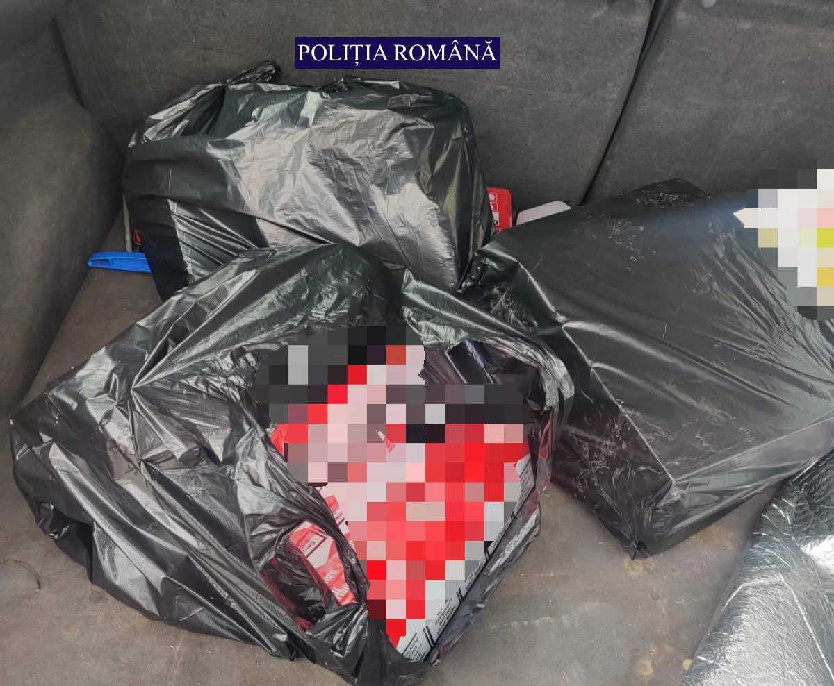 L-au „pescuit“ din trafic cu contrabandă de țigări