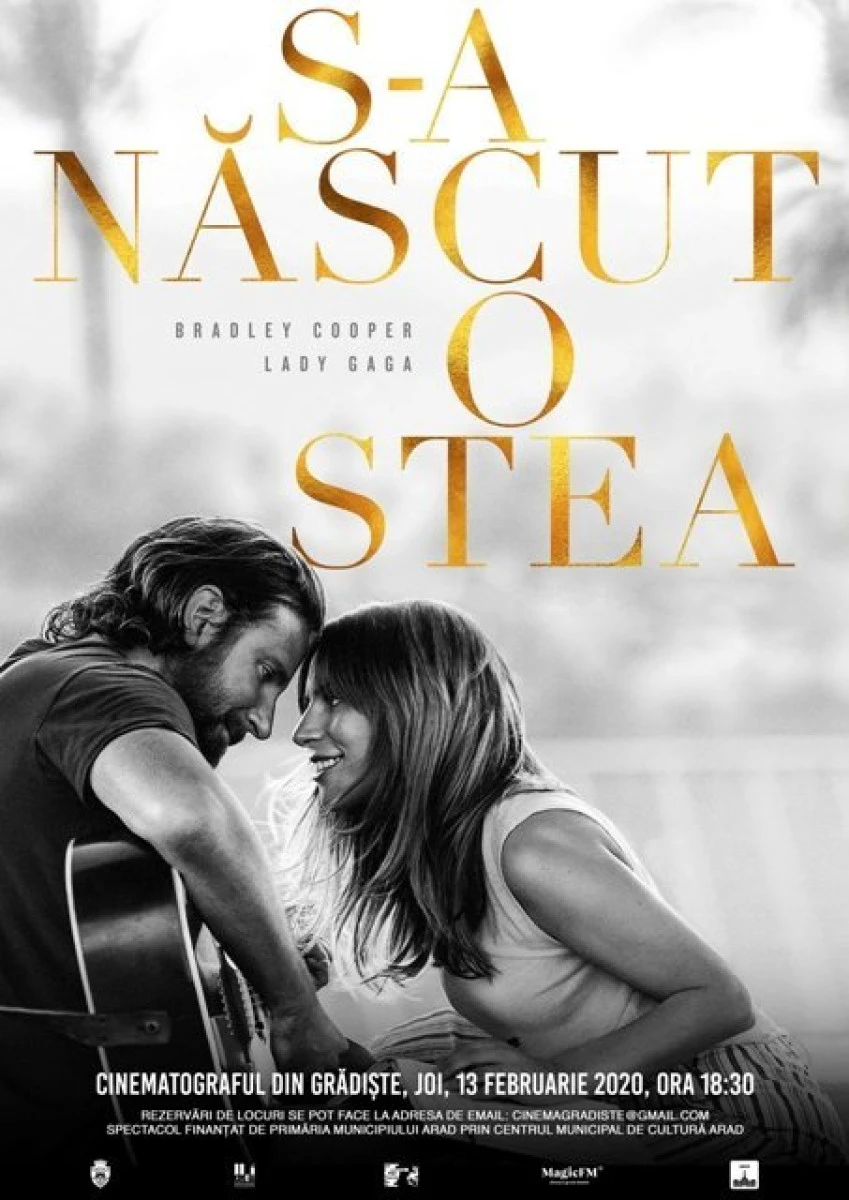 La cinematograful din Grădiște va fi lansat programul „Filme de Oscar“. Prima proiecție, „S-a născut o stea“