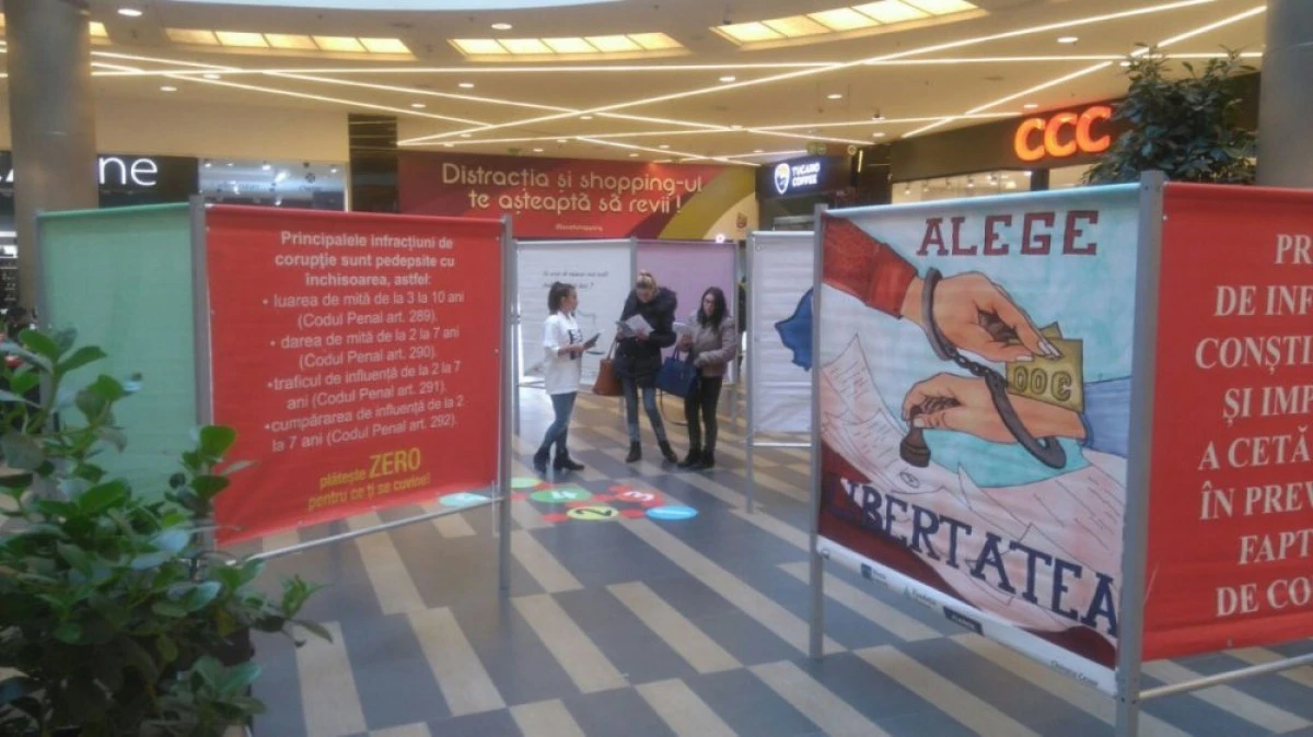 „Labirintul Anticorupție“ a poposit timp de două zile la Arad