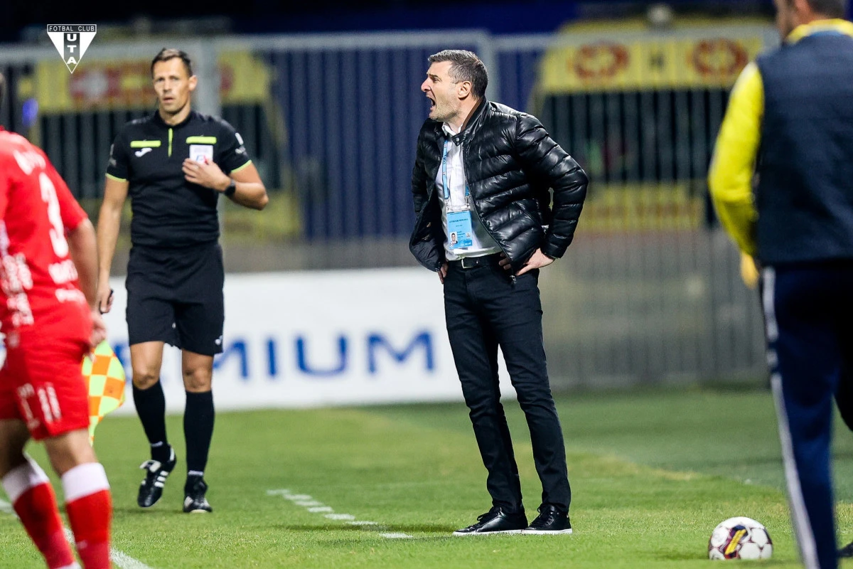 Laszlo Balint are viață grea la UTA: "O înfrângere dureroasă, suferim la finalizare"