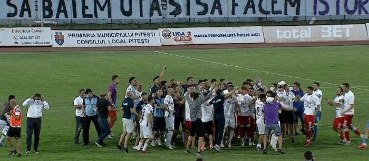Lecţia Piteştiului! UTA pierde duelul în faţa echipei cu care promova la braţ, în 2020