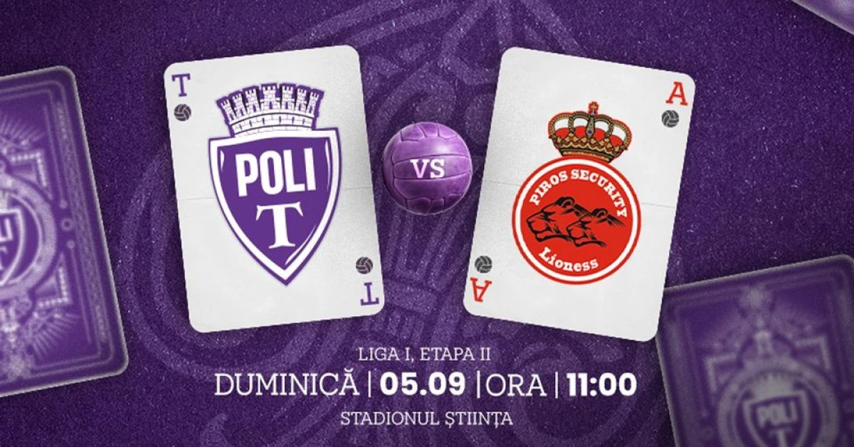“Leoaicele” debutează în noul sezon în derby-ul vestic de la Timişoara, cu Politehnica