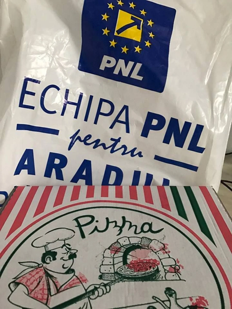 LIBERALII ARĂDENI ÎMPART PIZZA LA PUNGĂ PRIN JUDEŢ