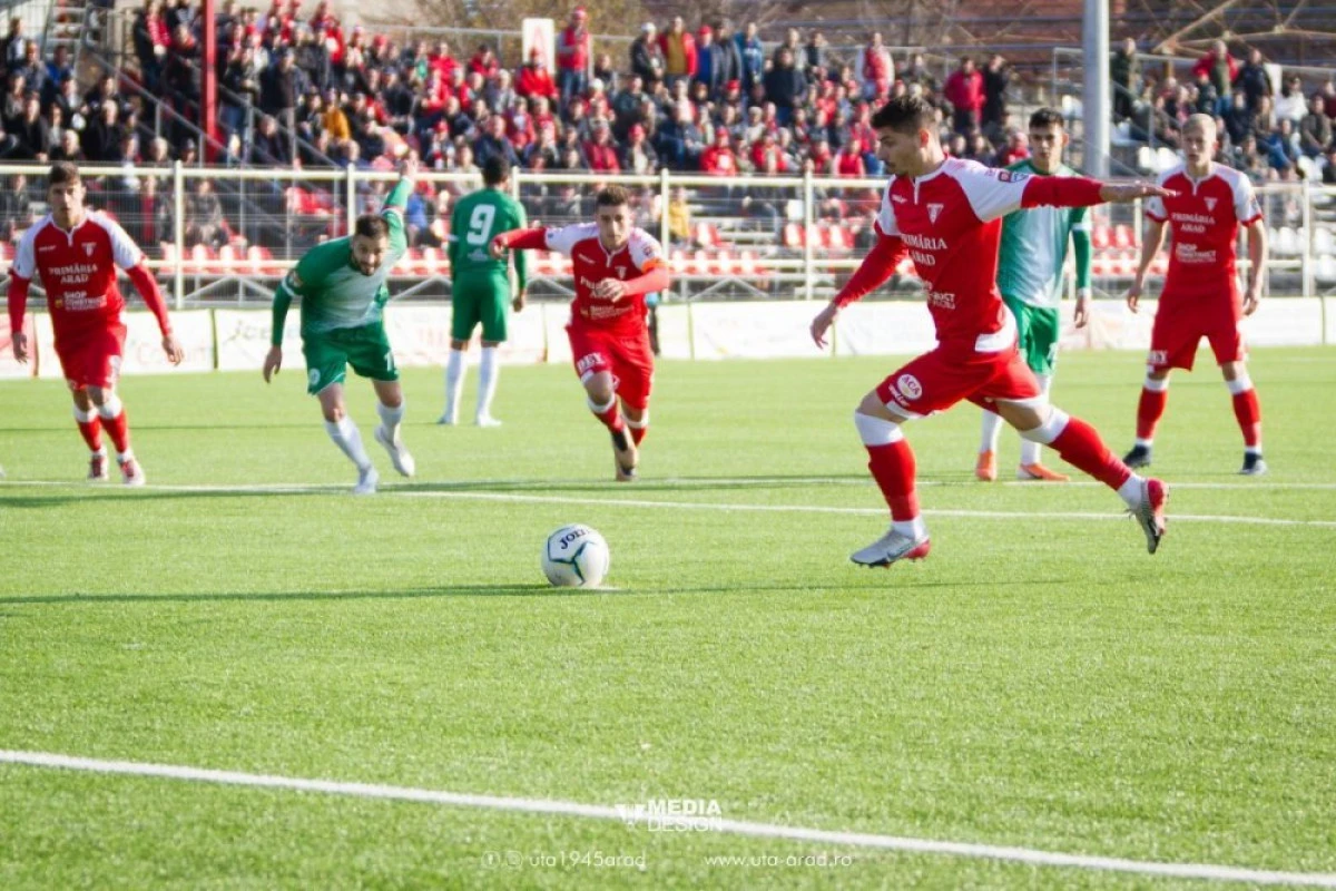 Liderul UTA începe returul de Ziua Naţională, la Călăraşi