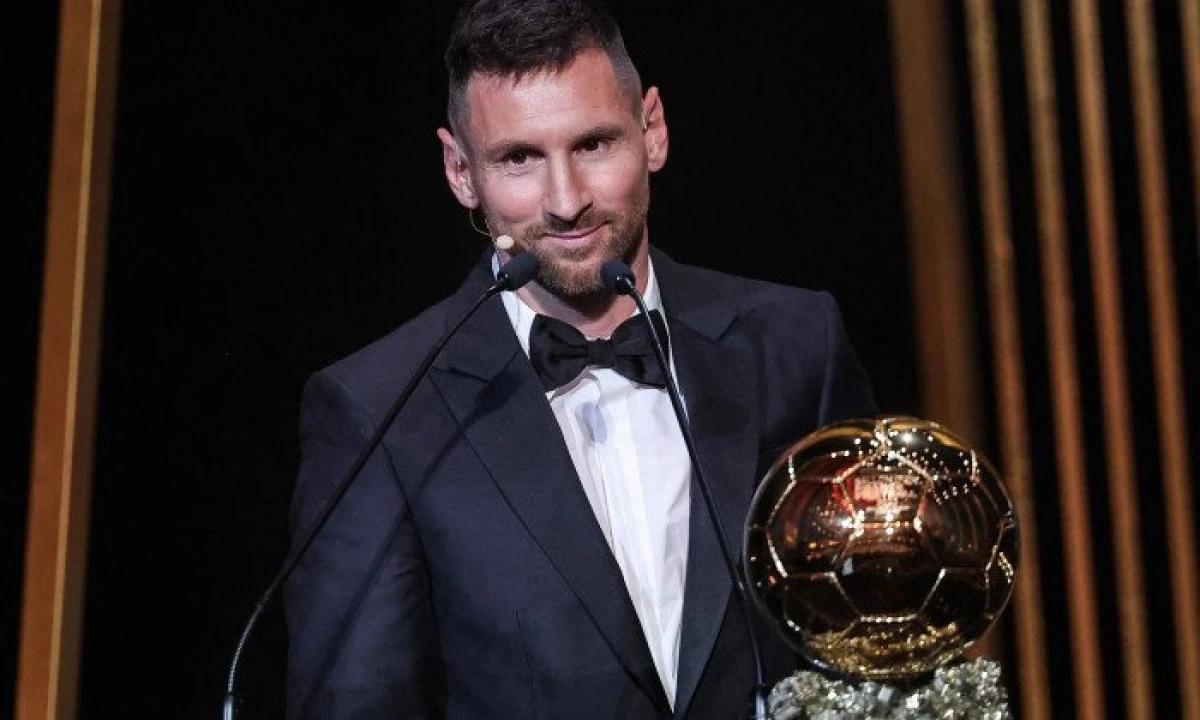 Lionel Messi a câștigat pentru a opta oară Balonul de Aur! Haaland și Bellingham au fost și ei premiați