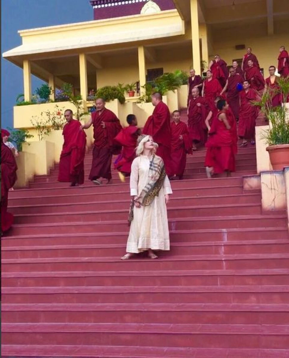 Loredana Groza, în India și Tibet de ziua ei