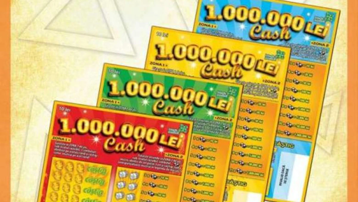 Loteria Română a lansat lozul răzuibil „1.000.000 lei cash”