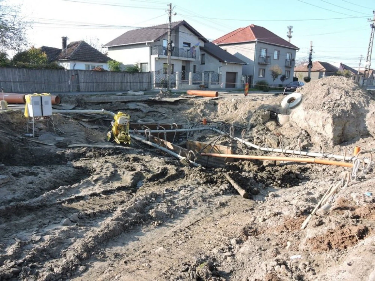 LUCRARI DE „CALITATE“ IN BUJAC: CANALIZAREA REALIZATA CU IMPRUMUTUL DE LA BANCA MONDIALA A CEDAT