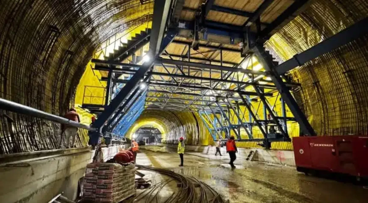 Lucrări în forță pe A1 Margina–Holdea, sectorul lipsă al autostrăzii Arad-Deva. Tunelurile unice din România au ajuns la 55%