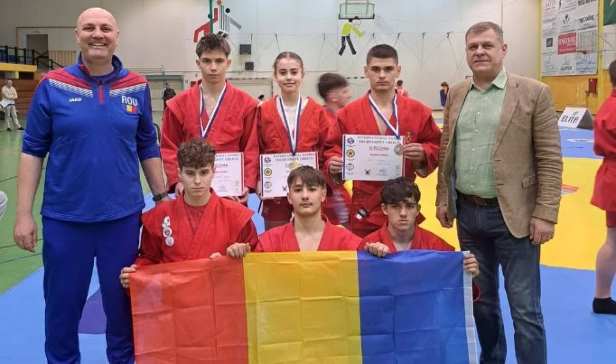 Luptătorii au dus CS Universitatea Arad pe podium la Sambo Amindeo 2025