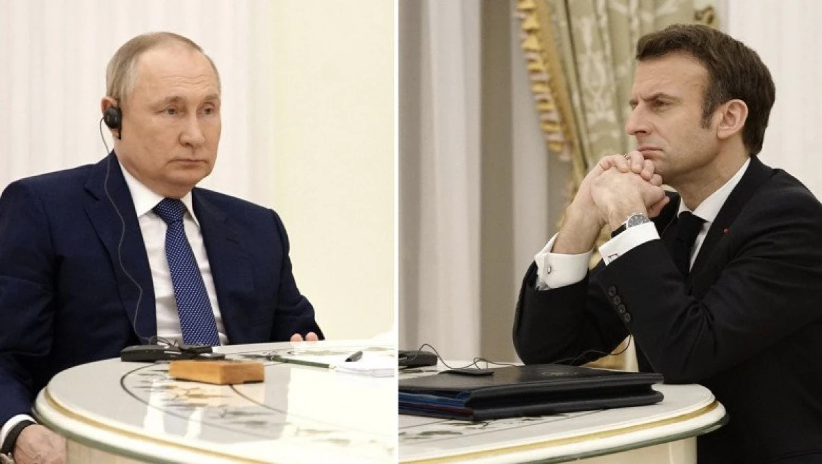 Macron a încetat dialogul cu Putin după masacrele descoperite în Ucraina