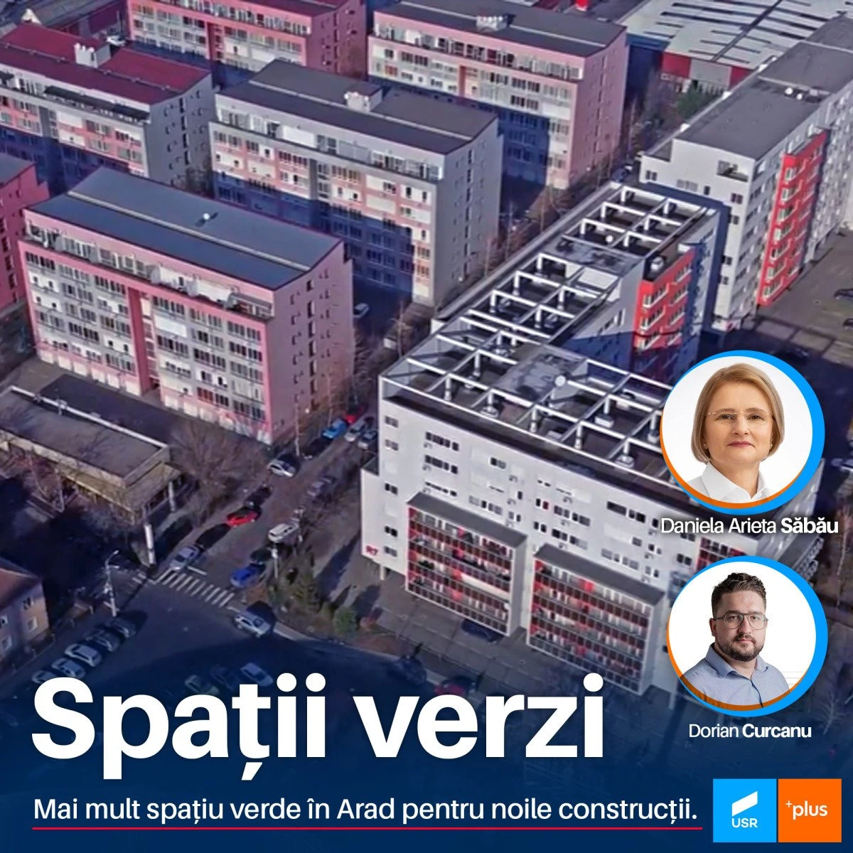 Mai mult spațiu verde în Arad pentru noile construcții