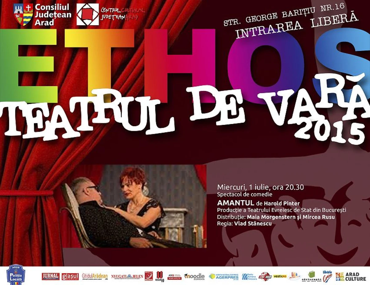 MAIA MORGENSTERN VINE LA TEATRUL DE VARA ETHOS