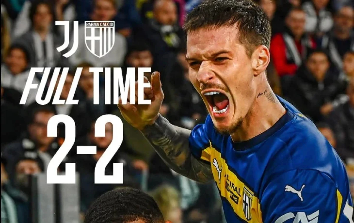 Man a fost unul din remarcații Parmei, în remiza spectaculoasă de pe terenul lui Juventus