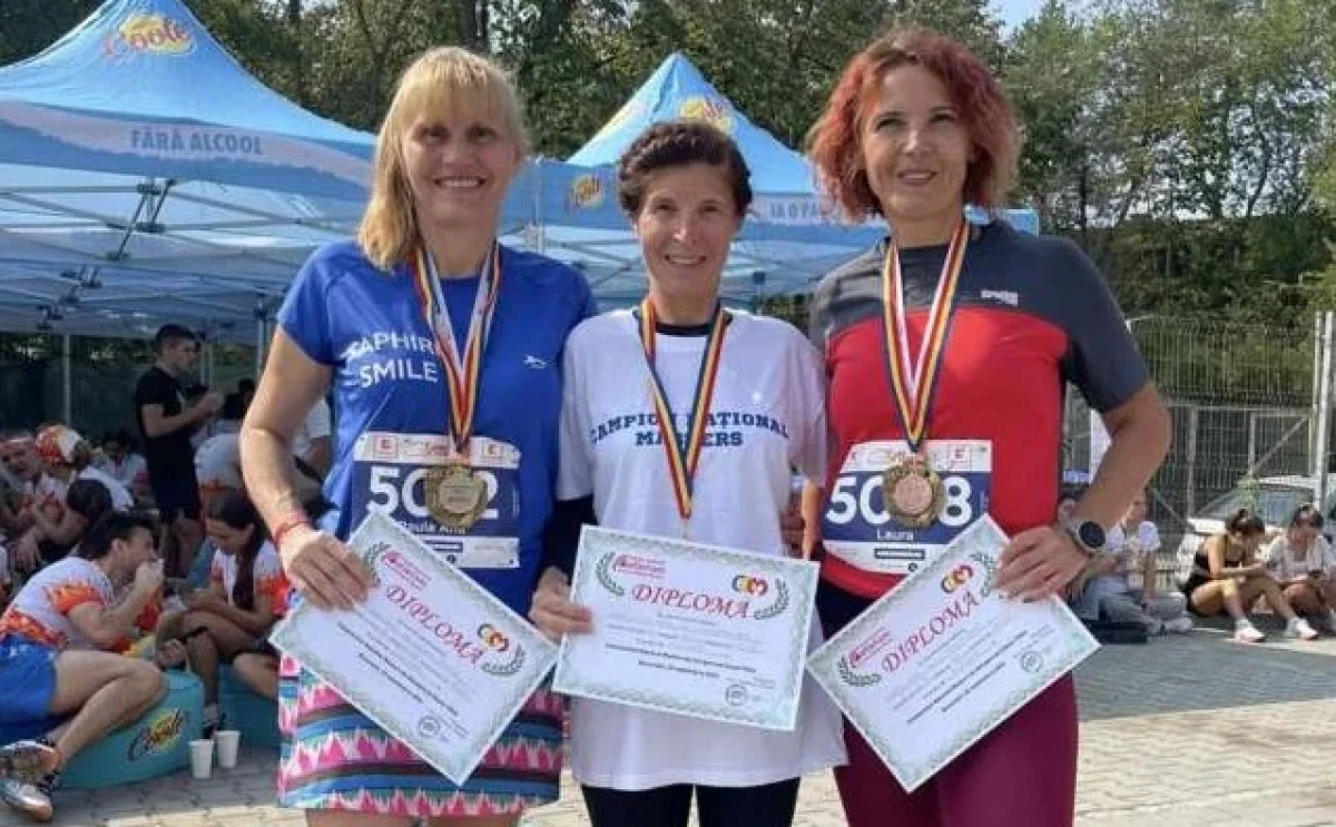 Mara Guler și Elena Avram sunt campioane naționale Masters la alergare pe șosea