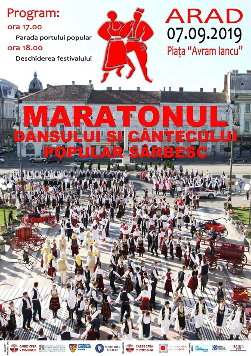 „Maratonul dansului și cântecului popular sârbesc”, la cea de-a XXVI-a ediție
