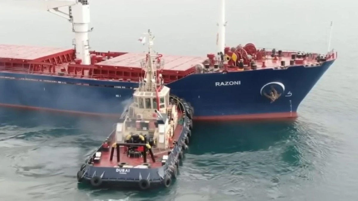 Marea Britanie spune că Rusia ar putea folosi mine marine pentru a ținti navelele cu cereale