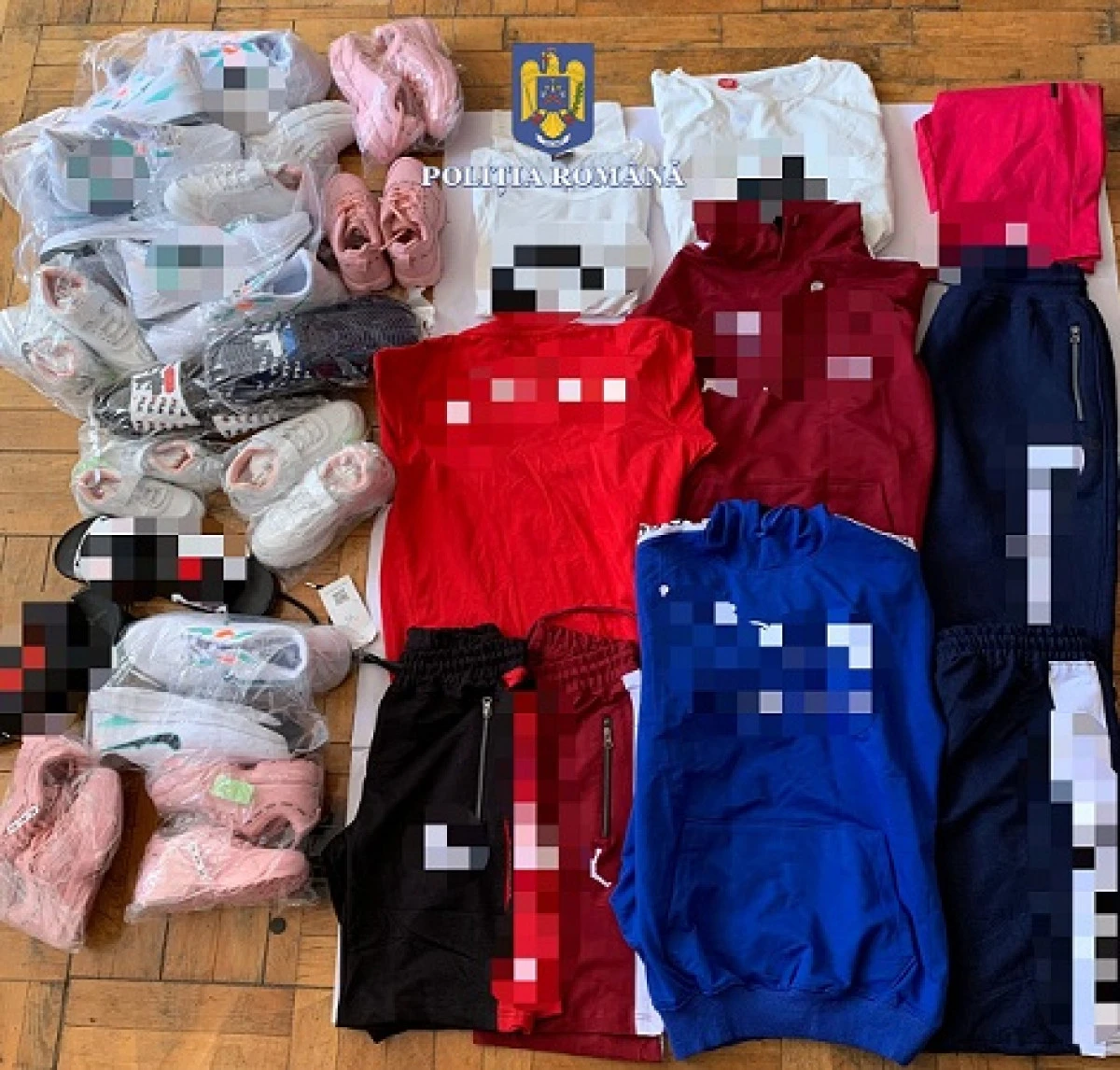 Marfă contrafăcută în valoare de aproape 8.000 de lei, confiscată de polițiștii economici