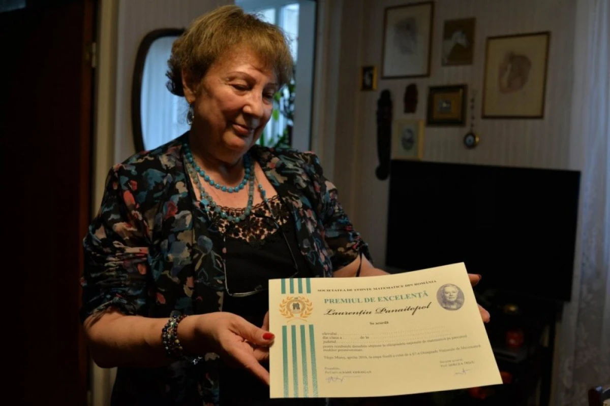 Maria Panaitopol -  chipul dascălului dedicat, plin de har și generos