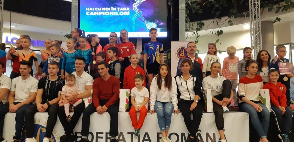 Marii campioni au făcut propagandă gimnasticii, la Arad (FOTO)
