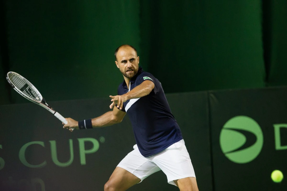 Marius Copil a fost decisiv în Cupa Davis! Triplă pentru arădean, în duelul cu Portugalia (FOTO)