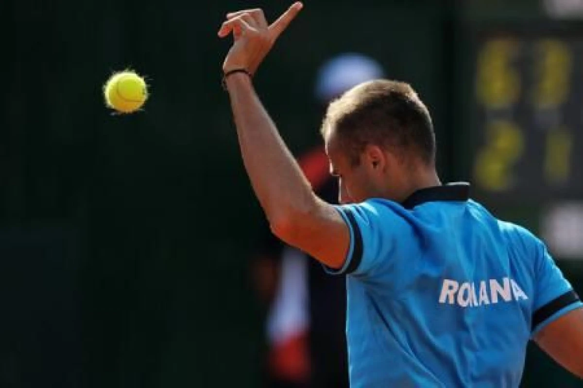 MARIUS COPIL A RESTABILIT EGALITATEA IN MECIUL DE CUPA DAVIS ROMANIA - SUEDIA