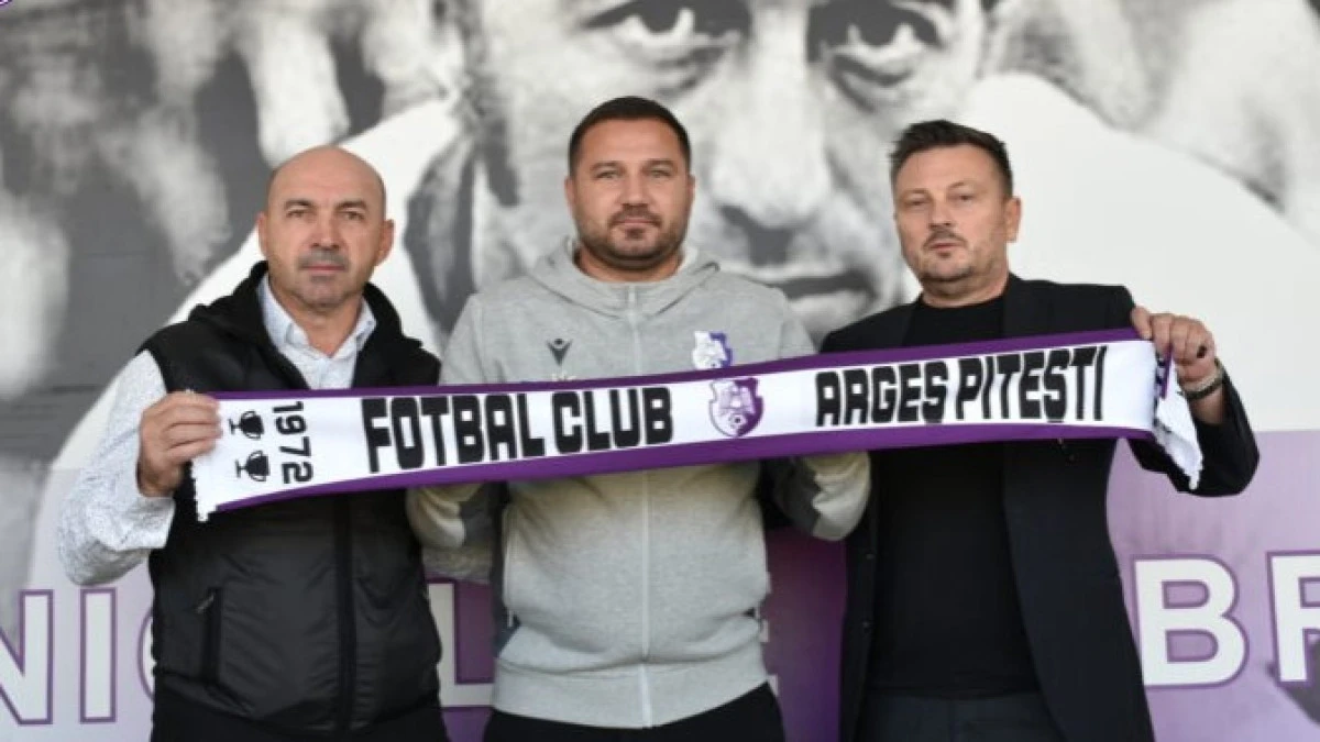 Marius Croitoru este noul antrenor al Argeșului și va debuta la meciul cu UTA, de la Arad!