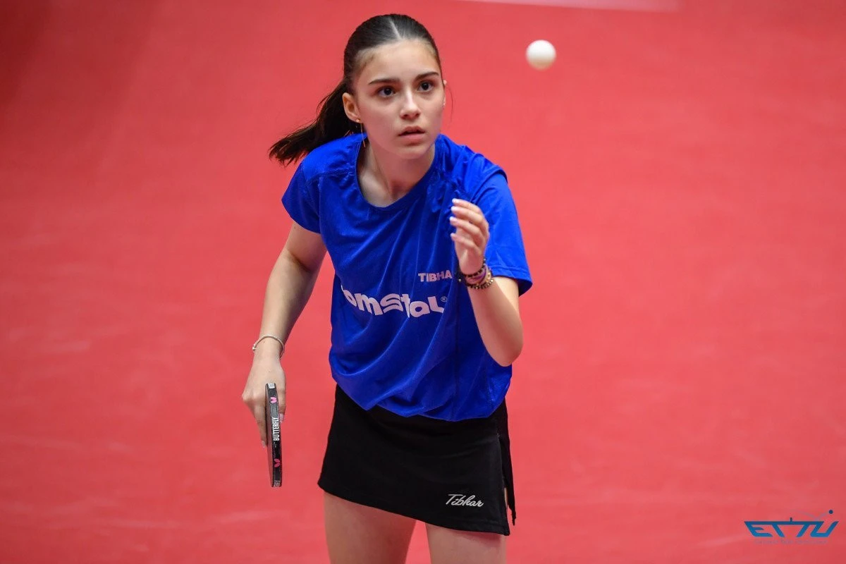 Maya Madar a luat bronzul european la tenis de masă, cu echipa mixtă U13 a României! (FOTO)