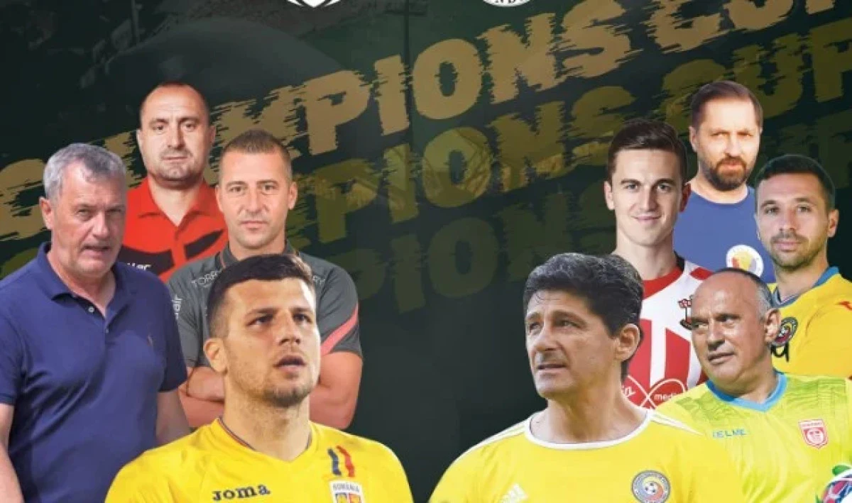 Meci caritabil pe Arena Francisc Neuman din Arad: Țucudean, Panin sau Prunea, printre protagoniști!