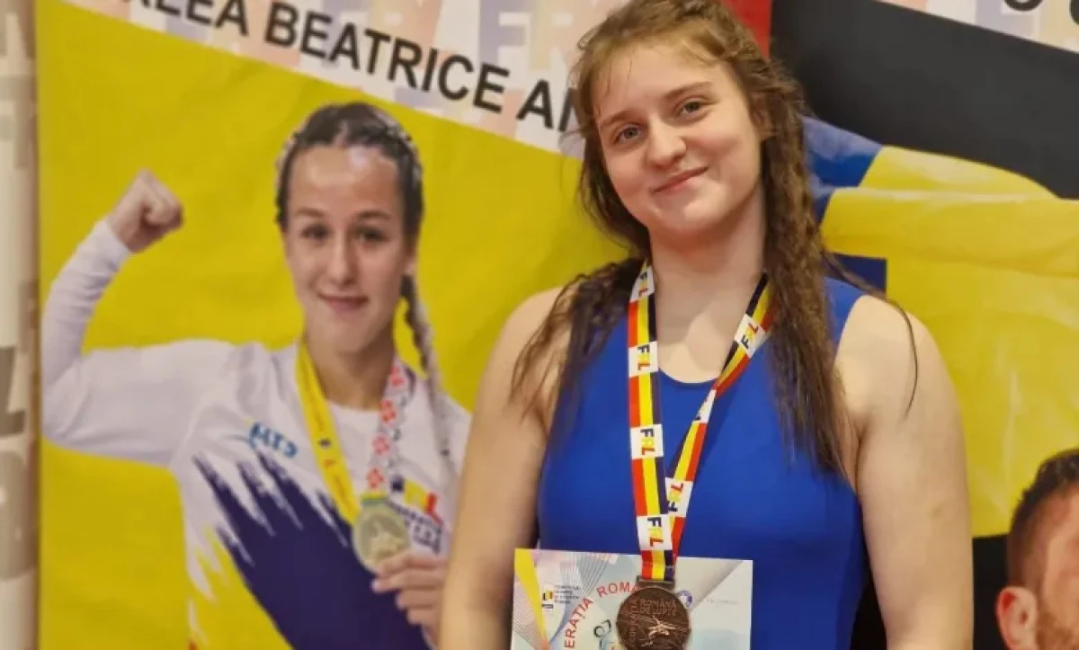 Medalie pentru luptele arădene: Anna Maria Hotăran a cucerit bronzul național