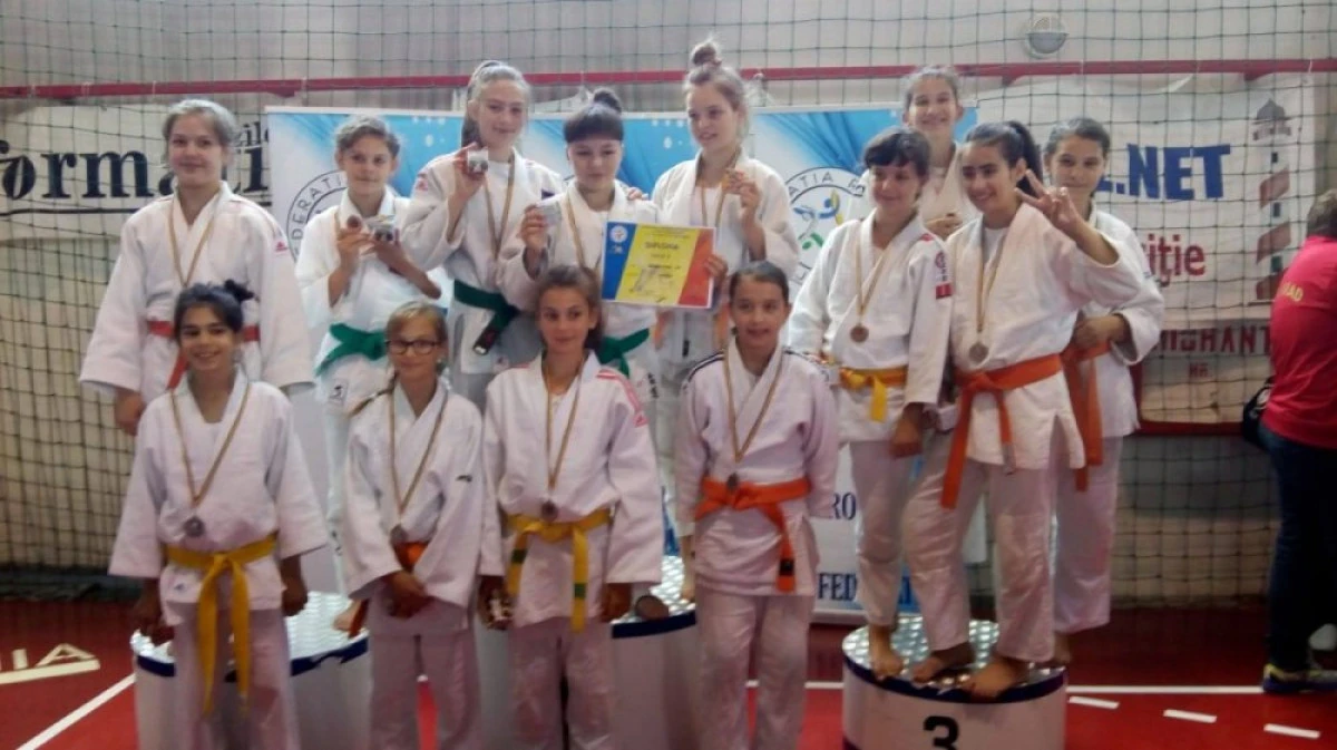 Medalii arădene la Naţionalele de judo sub 13 ani