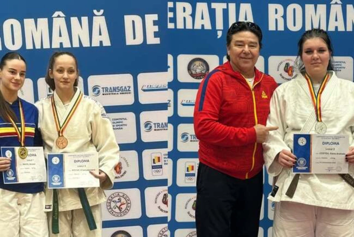 Medalii arădene pe tatami și la feminin, în Campionatul Național sub 18 ani