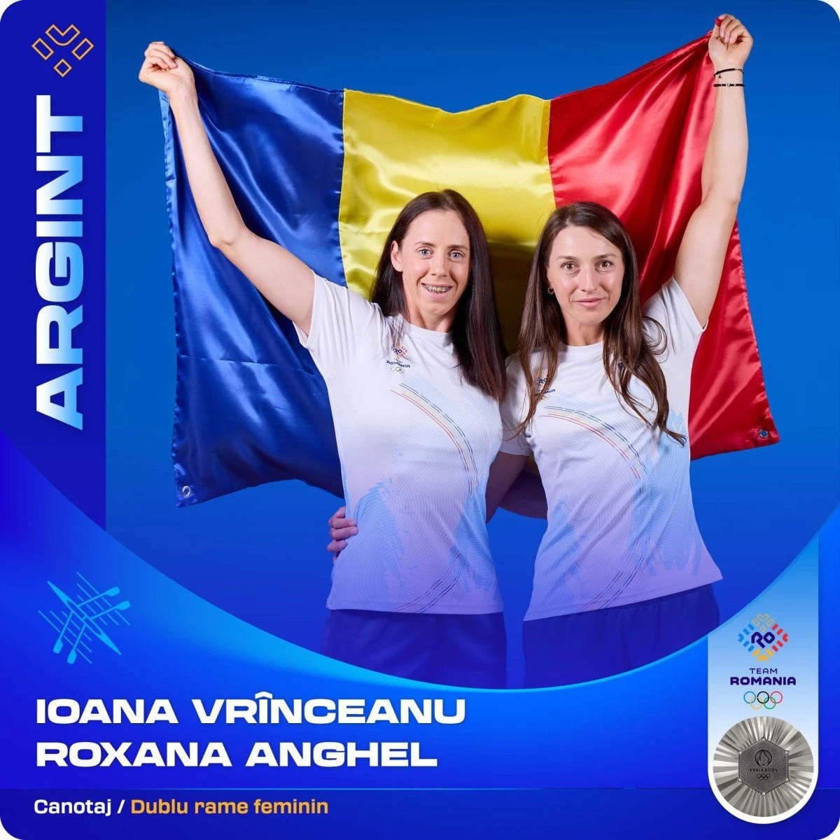 Medaliile tricolore vin din apă! Încă două titluri de vicecampioane olimpice la canotaj