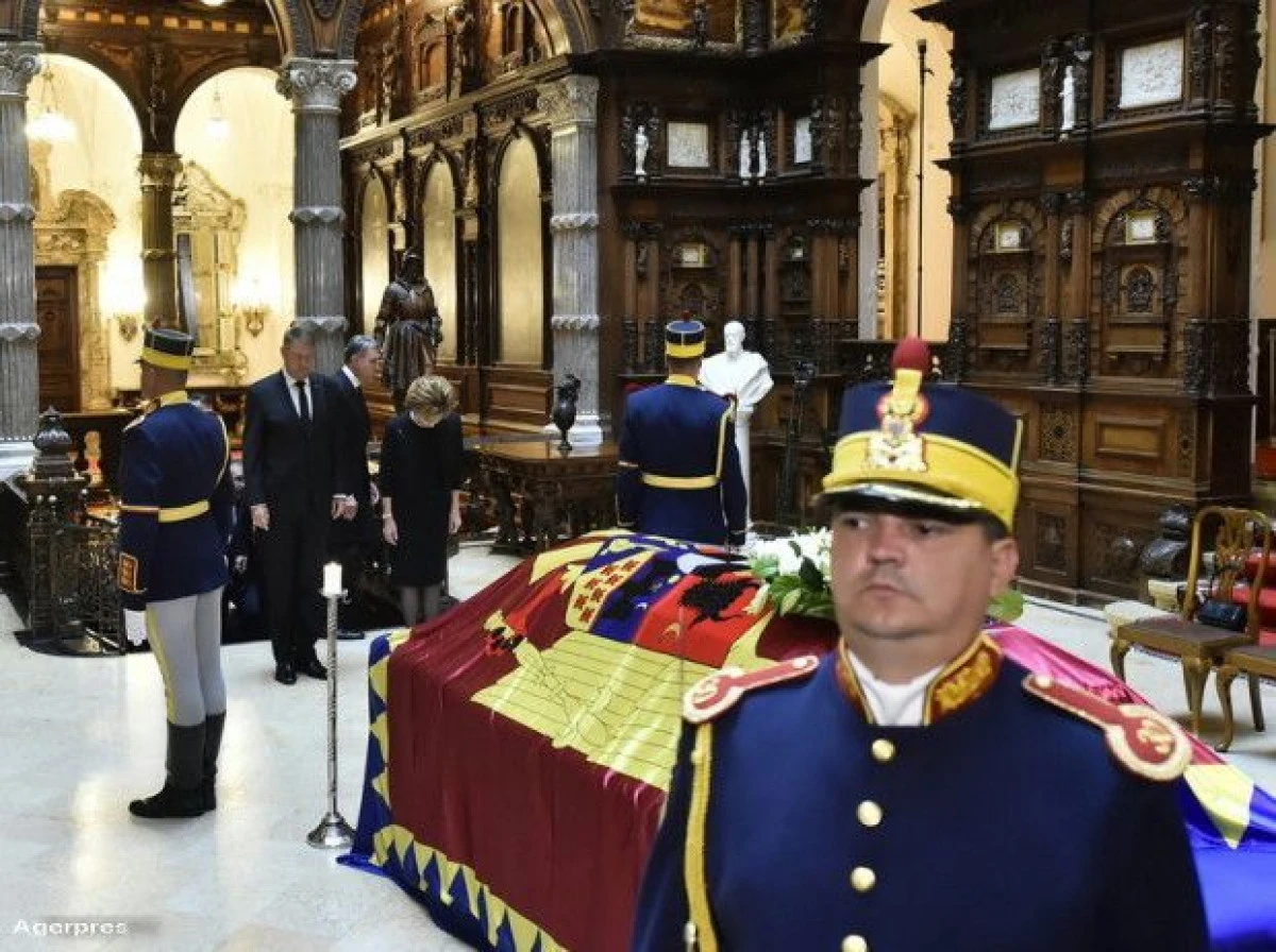 MEMBRII FAMILIILOR REGALE DIN TOATĂ EUROPA, LA FUNERALIILE REGINEI ANA
