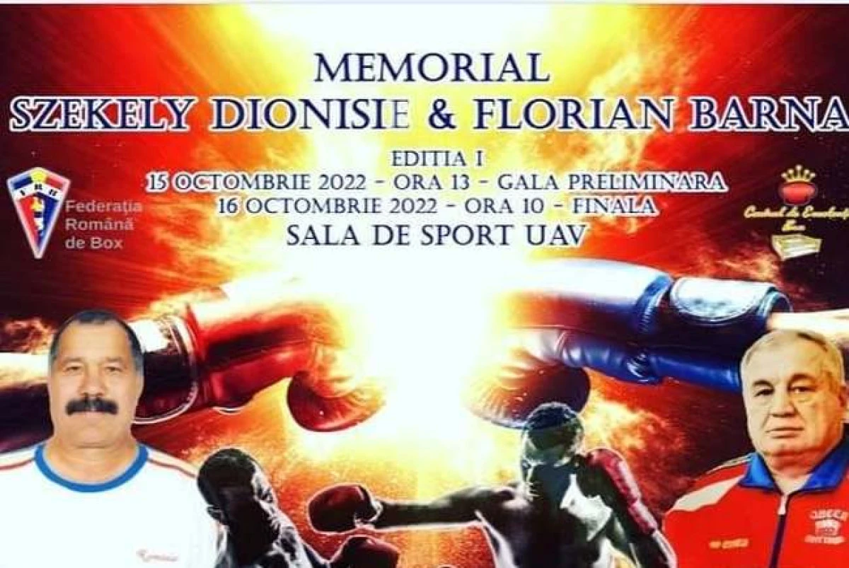 Memorial de box cu participare internațională, în weekend, la sala „UAV” din Arad!