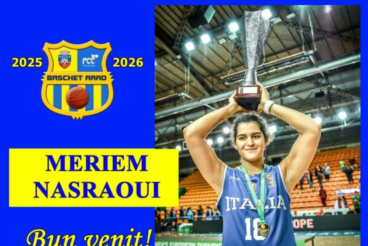 Meriem Nasraoui este prima italiancă din istoria FCC UAV Arad (ICIM)