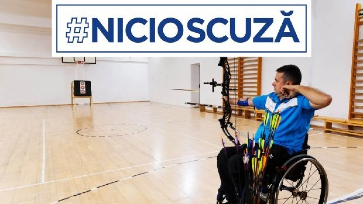 Mesajul sportivilor paralimpici pentru românii care nu fac sport