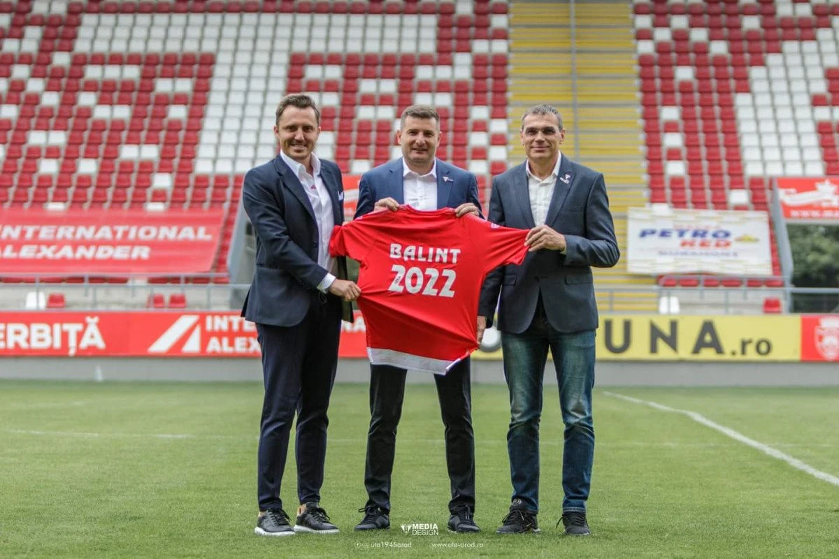 Meszar l-a confirmat pe Laszlo Balint pentru încă un sezon la UTA!