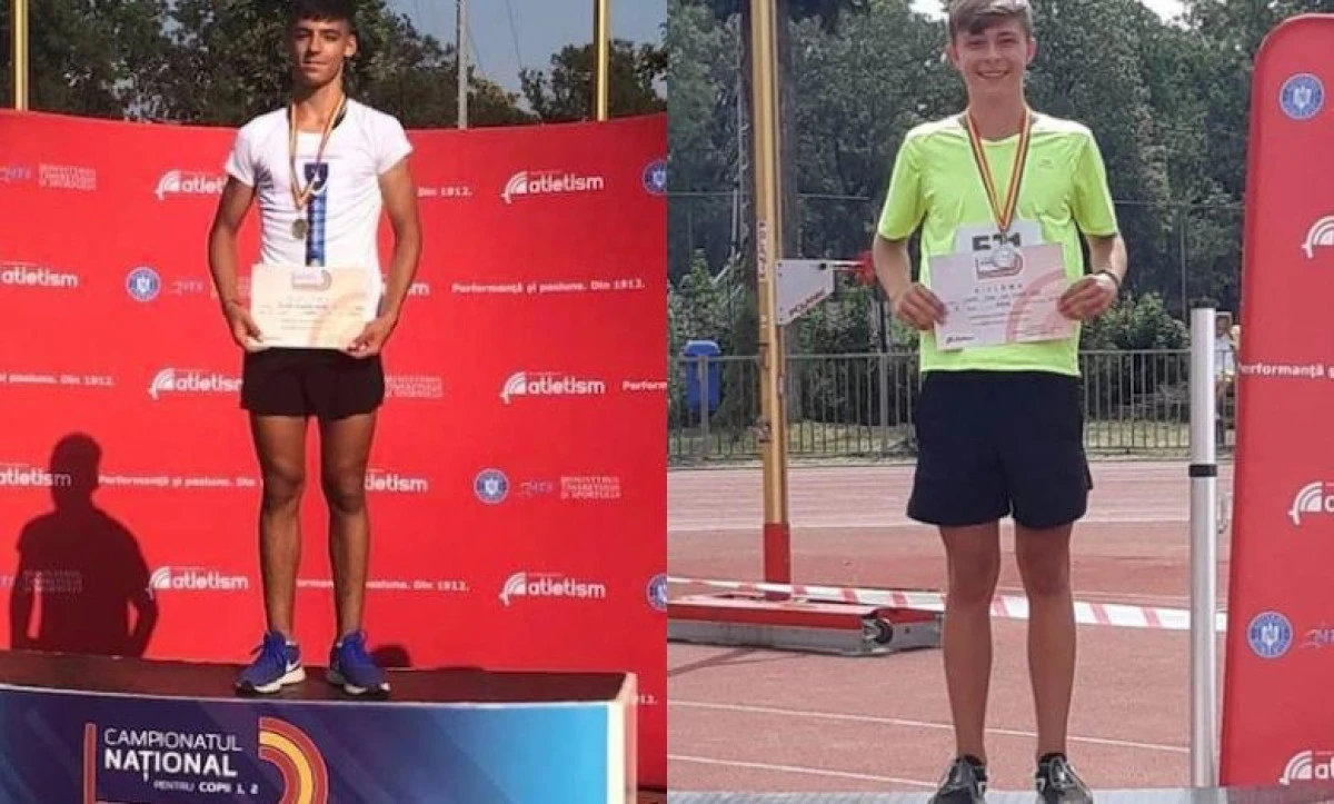 Micii atleţi de la CSS Gloria, de trei ori medaliaţi la Campionatul Naţional